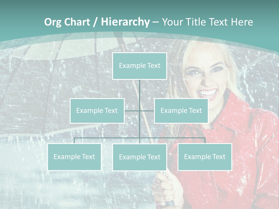 Leisure Look Rainy PowerPoint Template