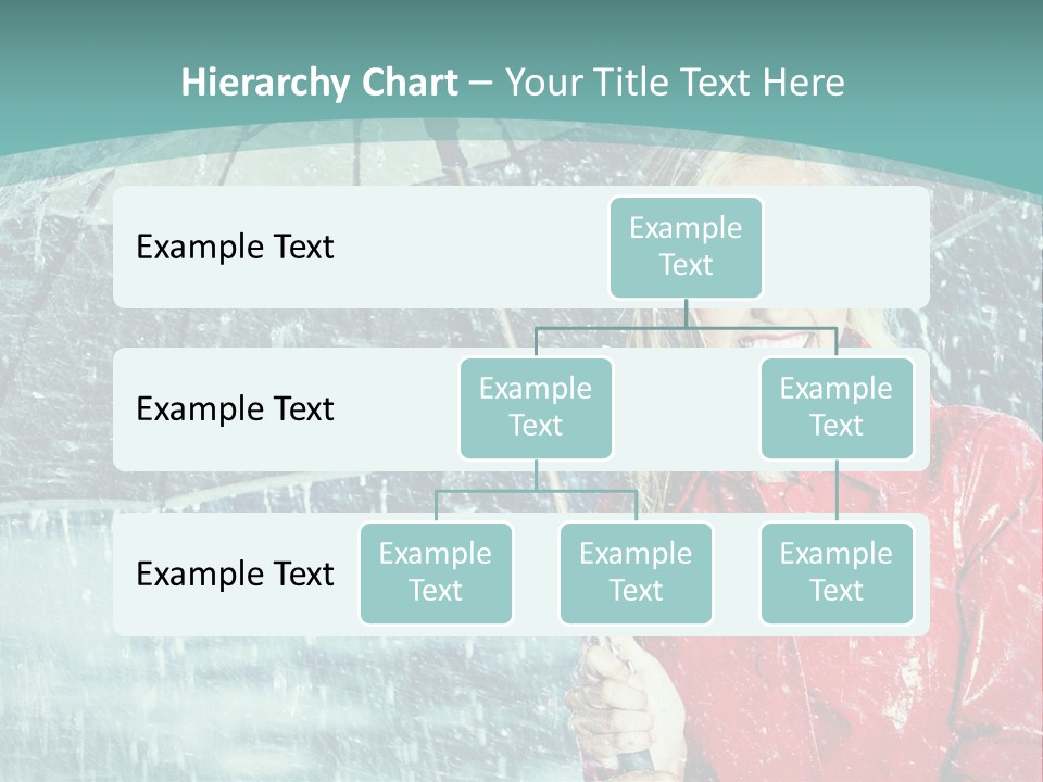 Leisure Look Rainy PowerPoint Template