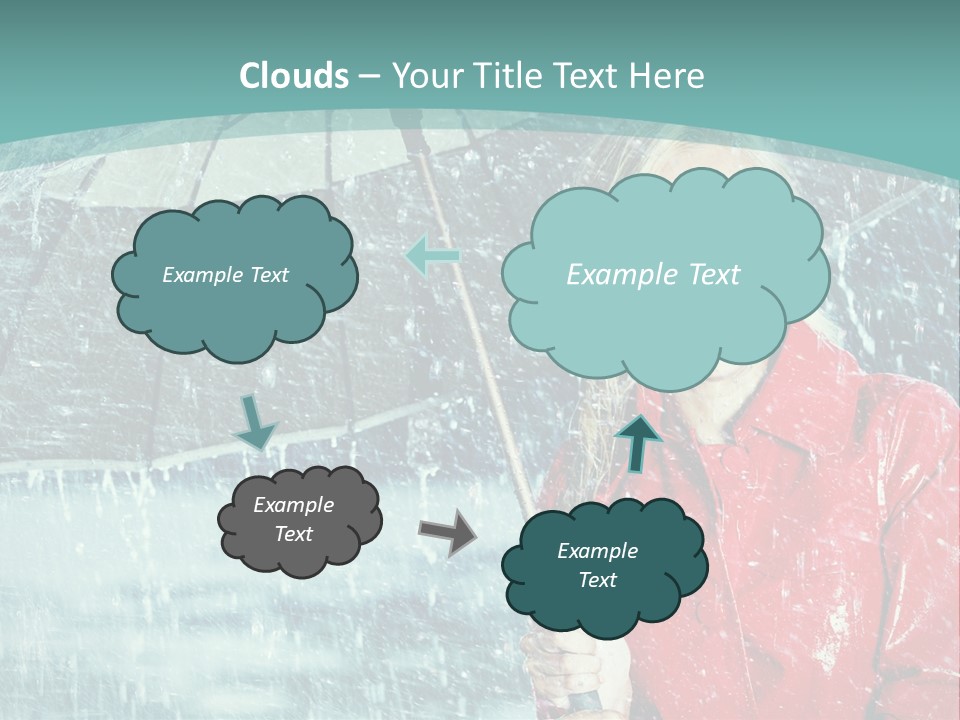 Leisure Look Rainy PowerPoint Template