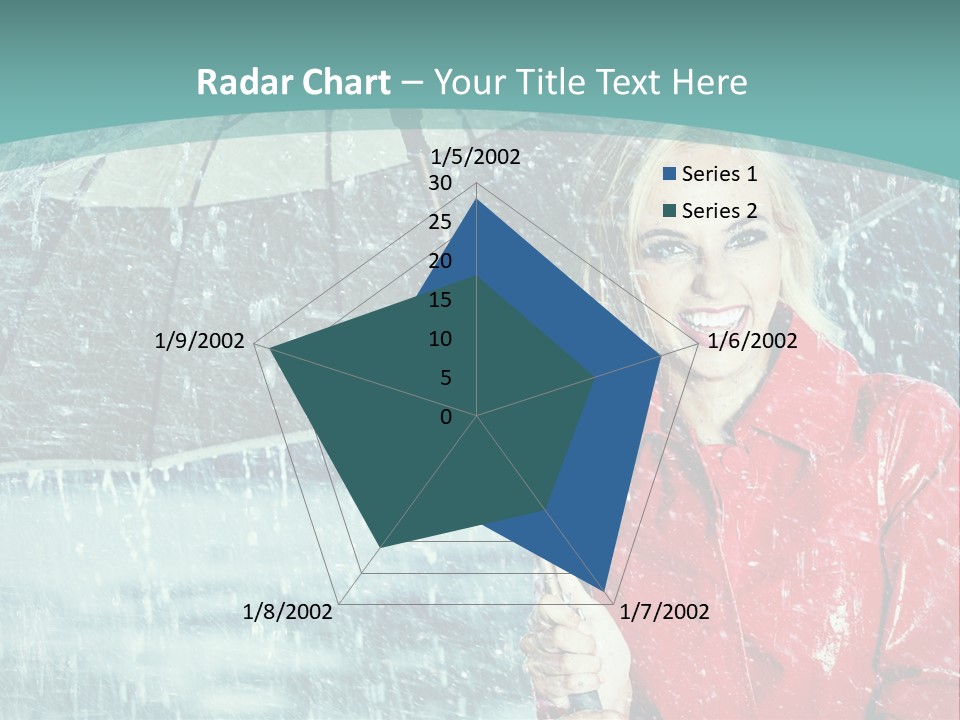 Leisure Look Rainy PowerPoint Template