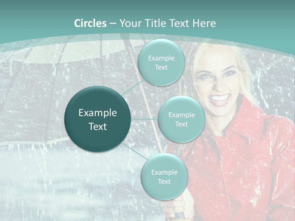 Leisure Look Rainy PowerPoint Template