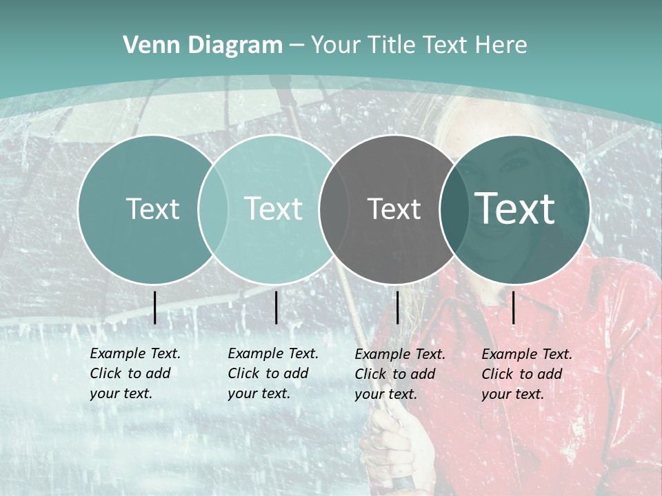 Leisure Look Rainy PowerPoint Template