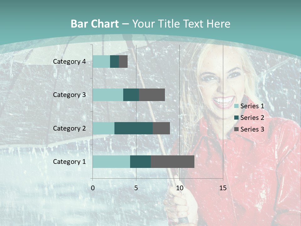 Leisure Look Rainy PowerPoint Template