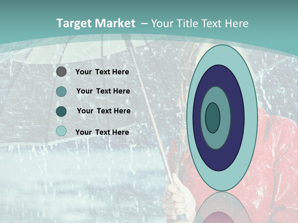 Leisure Look Rainy PowerPoint Template