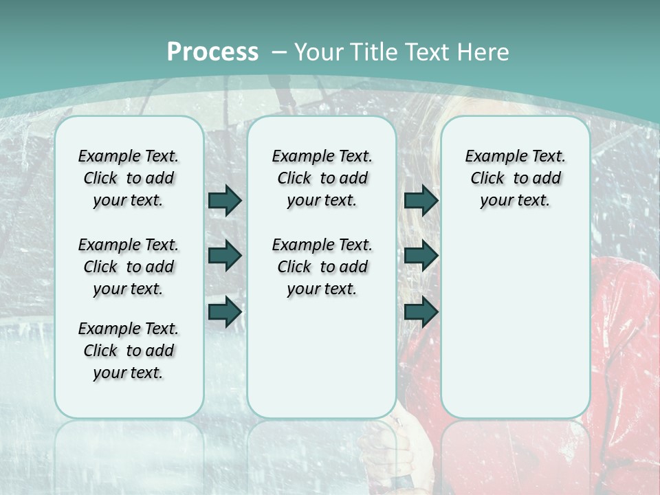 Leisure Look Rainy PowerPoint Template