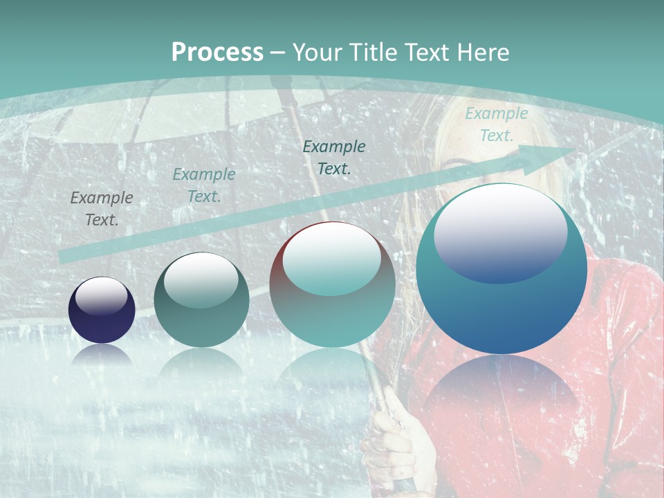 Leisure Look Rainy PowerPoint Template