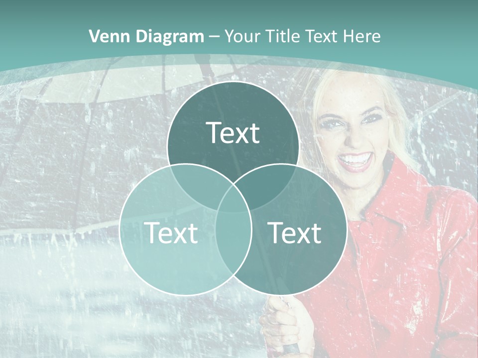 Leisure Look Rainy PowerPoint Template