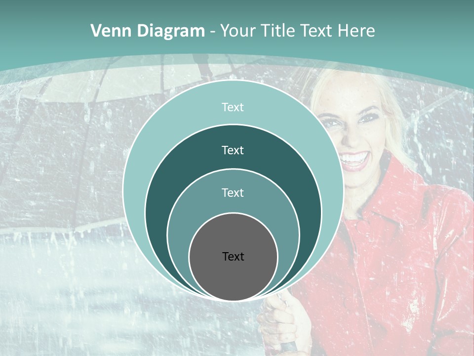 Leisure Look Rainy PowerPoint Template