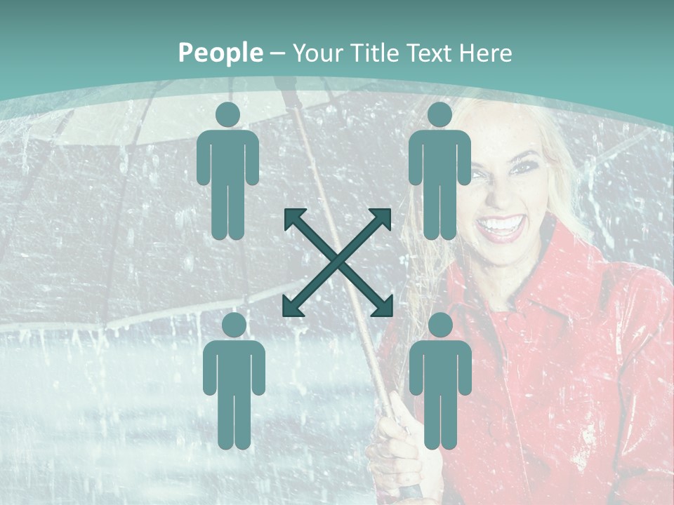Leisure Look Rainy PowerPoint Template