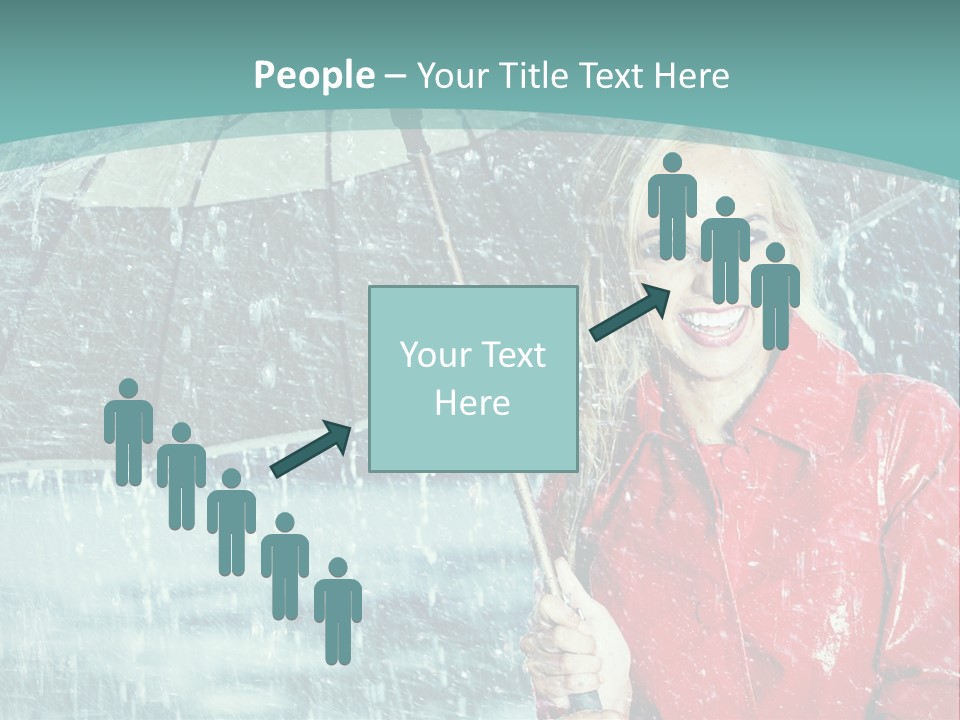 Leisure Look Rainy PowerPoint Template