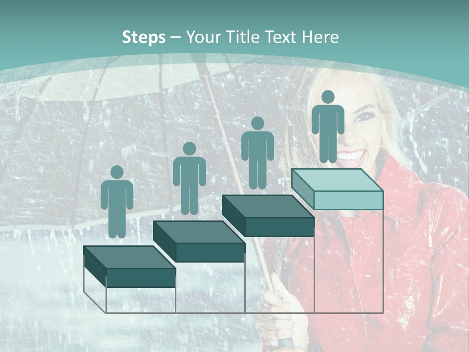 Leisure Look Rainy PowerPoint Template