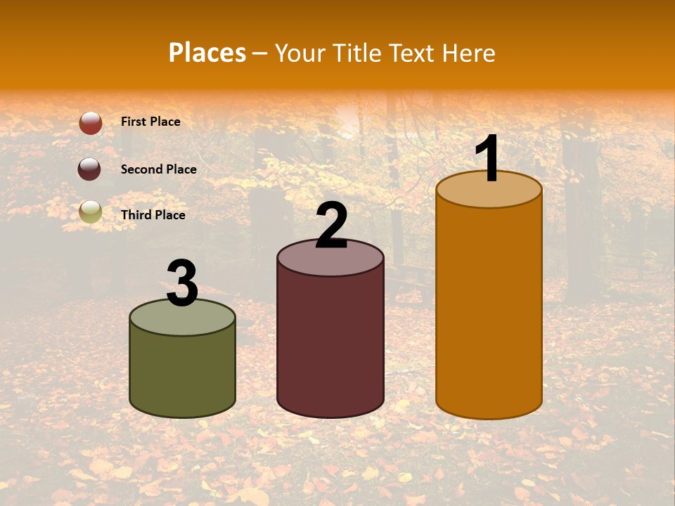 Vibrant Season Park PowerPoint Template