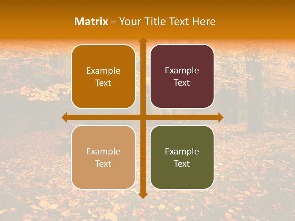 Vibrant Season Park PowerPoint Template