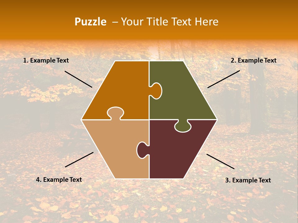 Vibrant Season Park PowerPoint Template