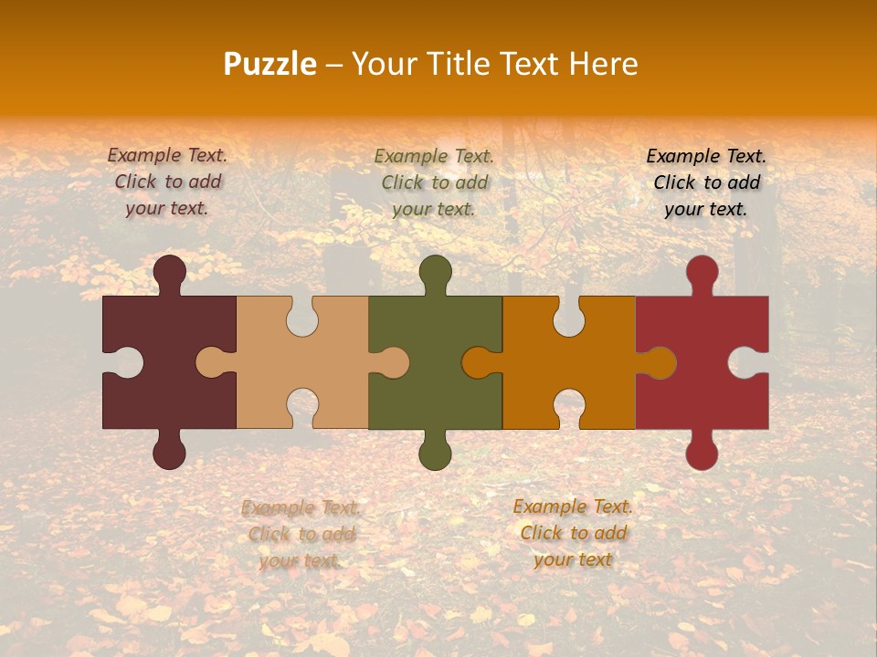 Vibrant Season Park PowerPoint Template