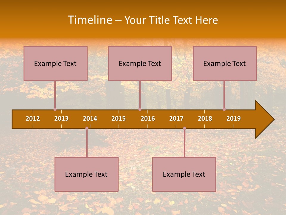 Vibrant Season Park PowerPoint Template