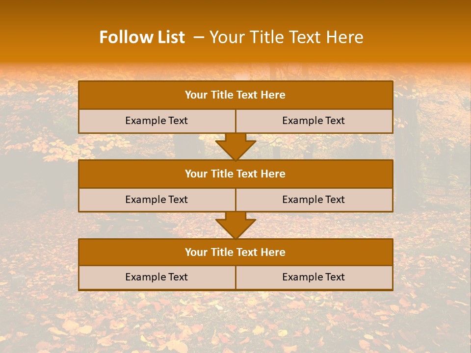 Vibrant Season Park PowerPoint Template