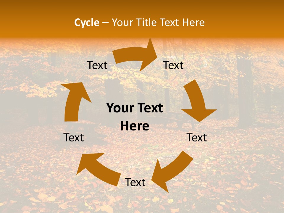 Vibrant Season Park PowerPoint Template