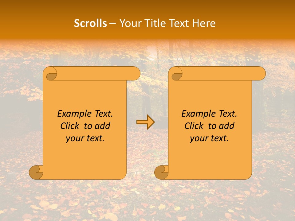 Vibrant Season Park PowerPoint Template