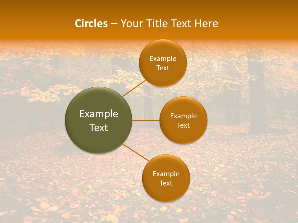 Vibrant Season Park PowerPoint Template