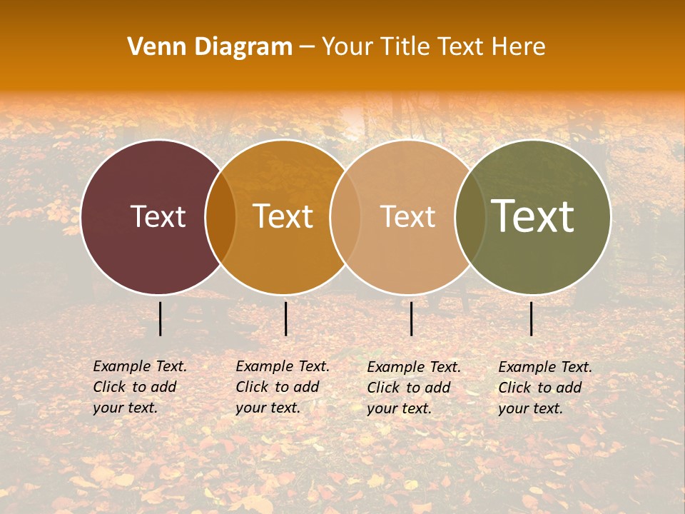 Vibrant Season Park PowerPoint Template