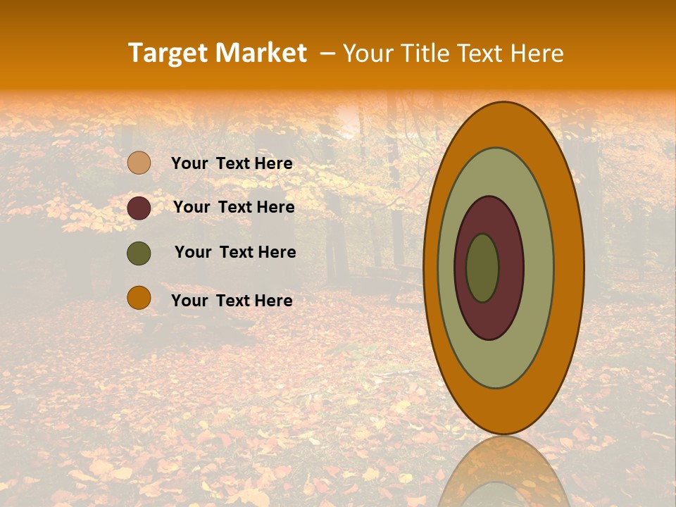 Vibrant Season Park PowerPoint Template