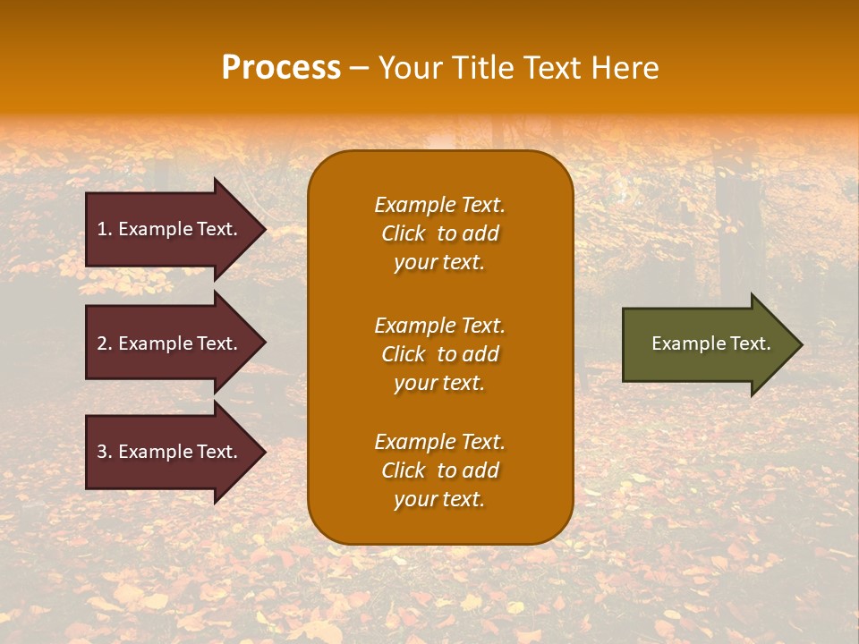 Vibrant Season Park PowerPoint Template