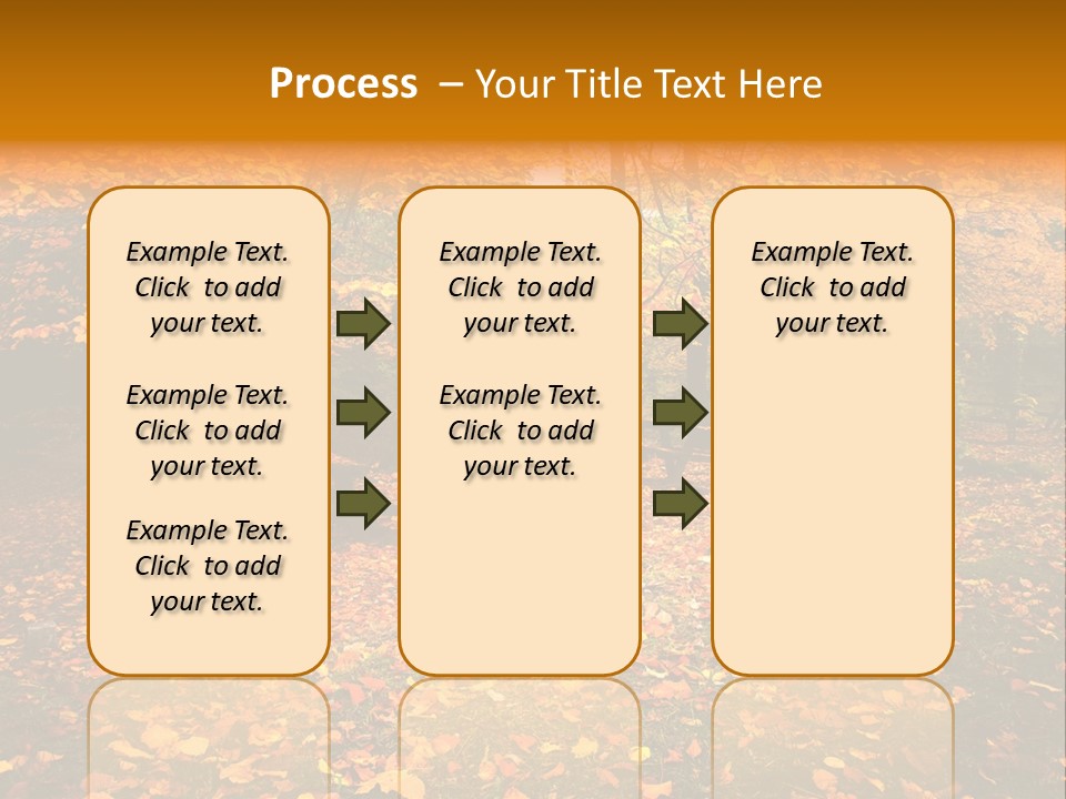 Vibrant Season Park PowerPoint Template