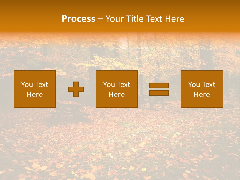 Vibrant Season Park PowerPoint Template