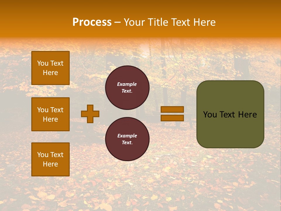 Vibrant Season Park PowerPoint Template