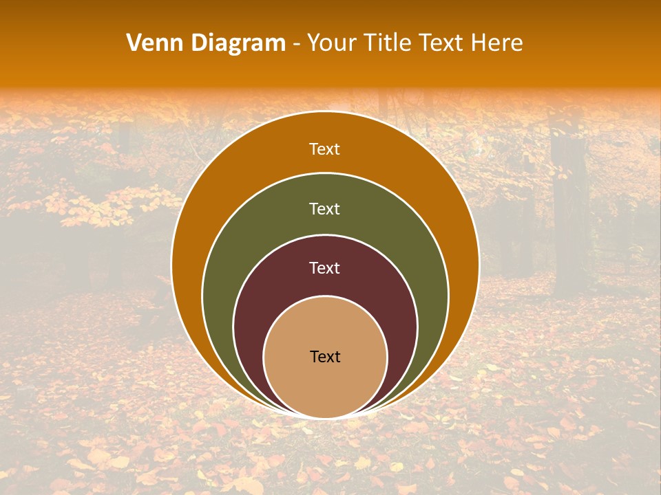 Vibrant Season Park PowerPoint Template