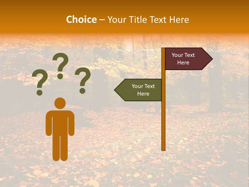 Vibrant Season Park PowerPoint Template