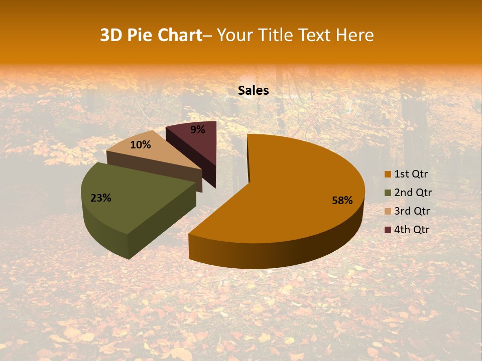 Vibrant Season Park PowerPoint Template