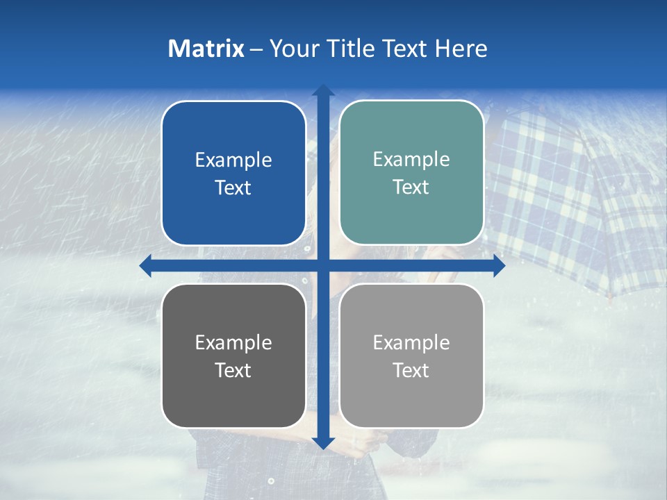 Joyful  Rain PowerPoint Template