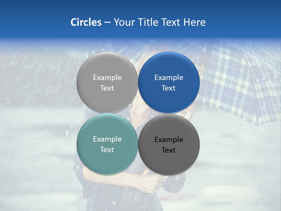 Joyful  Rain PowerPoint Template