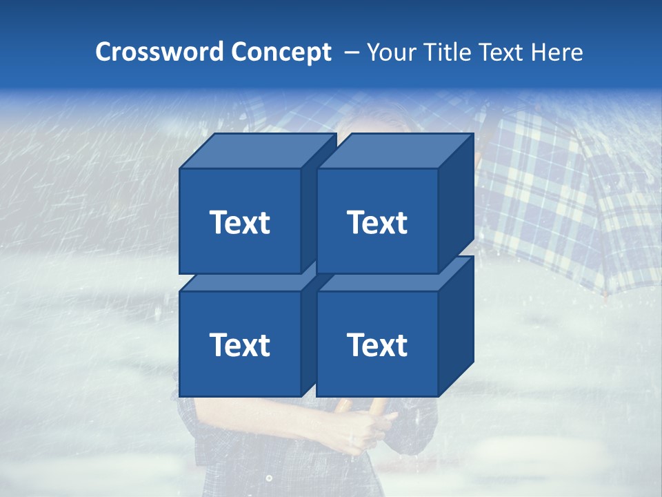 Joyful  Rain PowerPoint Template