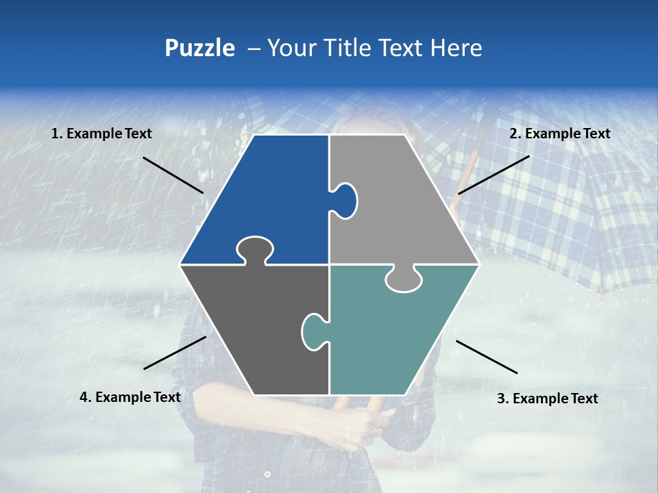 Joyful  Rain PowerPoint Template