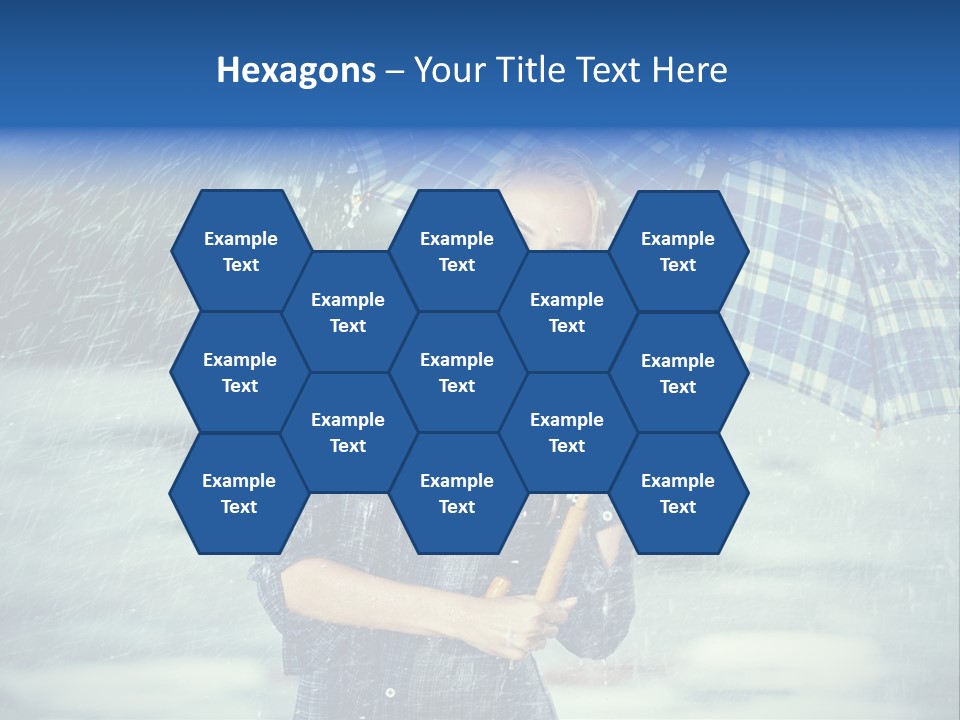 Joyful  Rain PowerPoint Template