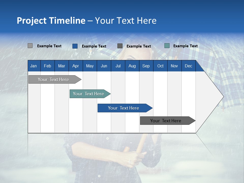 Joyful  Rain PowerPoint Template