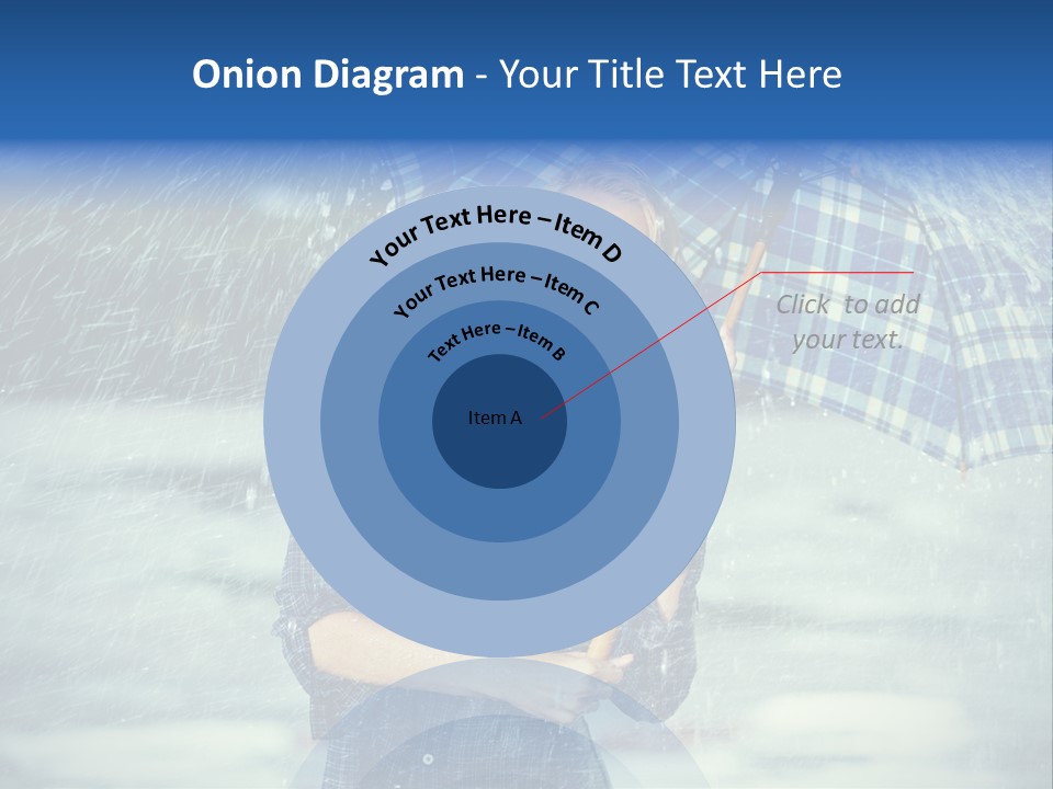 Joyful  Rain PowerPoint Template