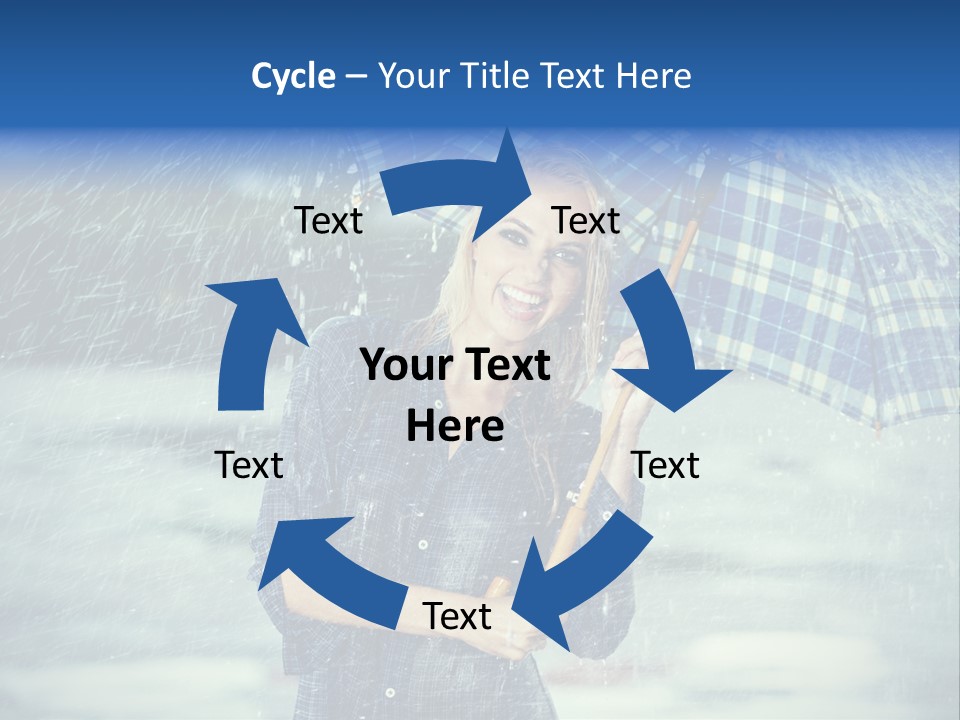 Joyful  Rain PowerPoint Template