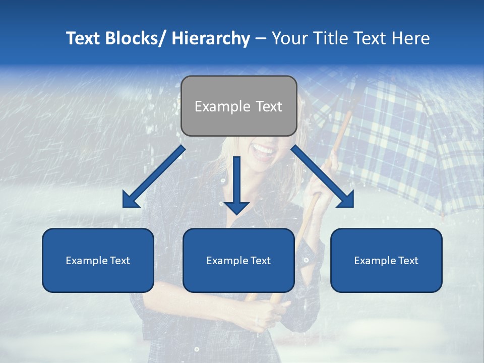 Joyful  Rain PowerPoint Template