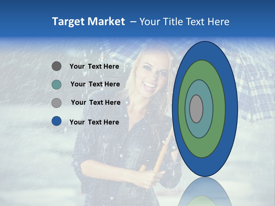 Joyful  Rain PowerPoint Template