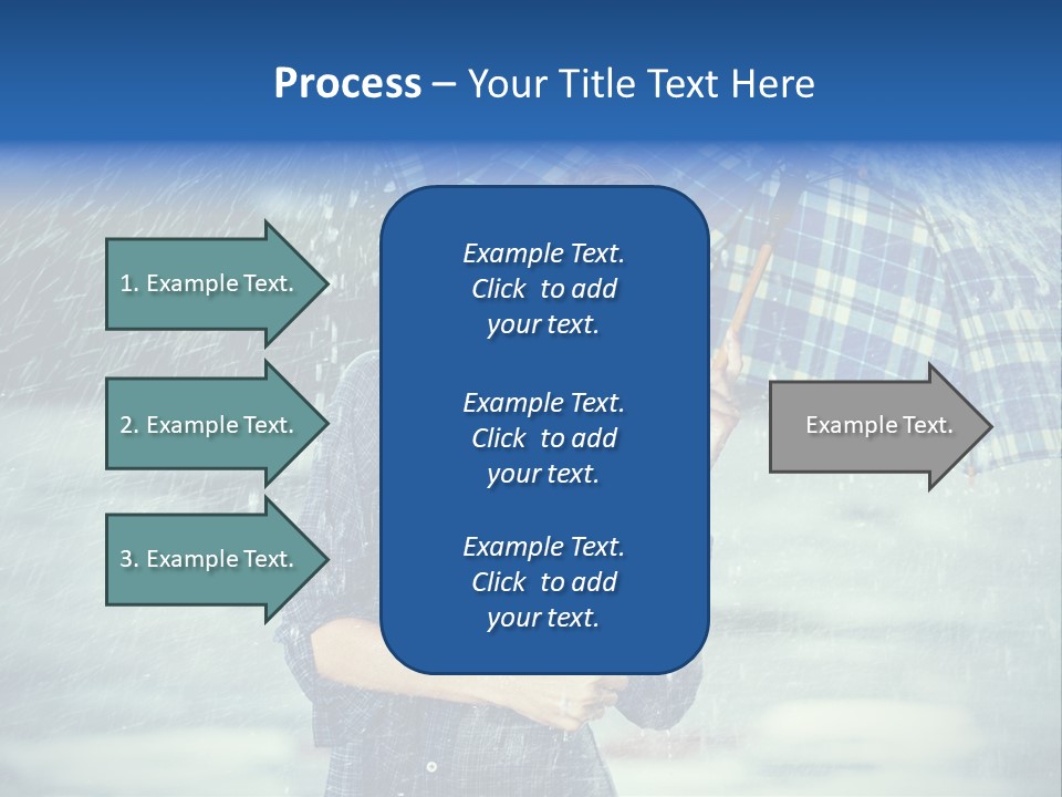 Joyful  Rain PowerPoint Template