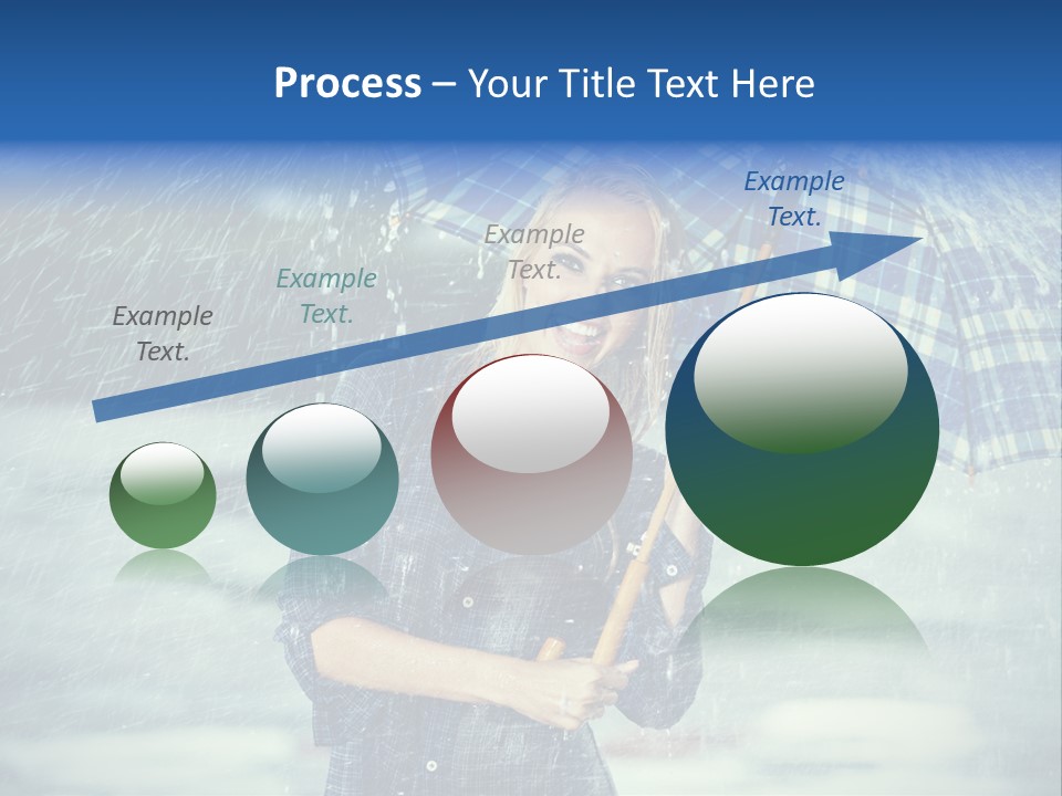 Joyful  Rain PowerPoint Template