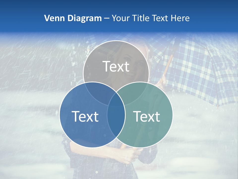 Joyful  Rain PowerPoint Template