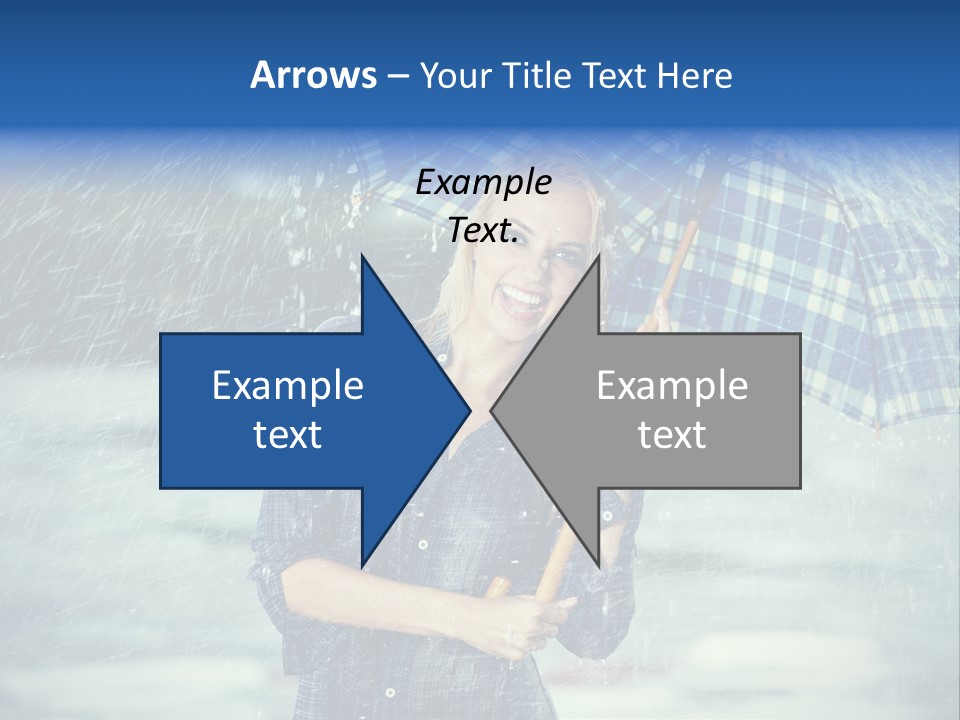 Joyful  Rain PowerPoint Template