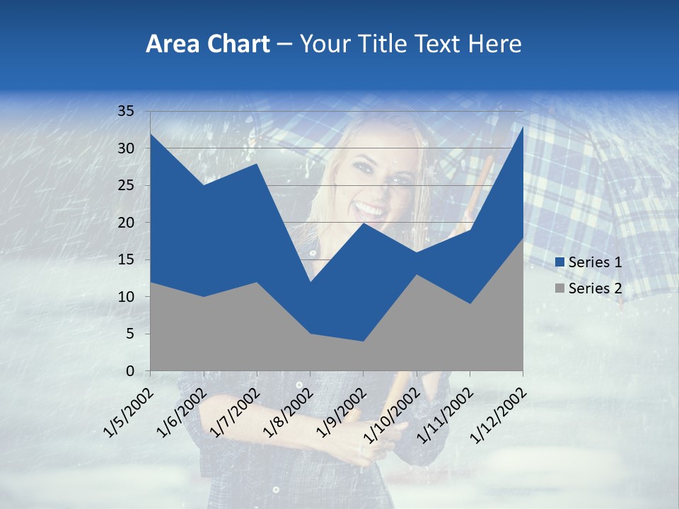 Joyful  Rain PowerPoint Template