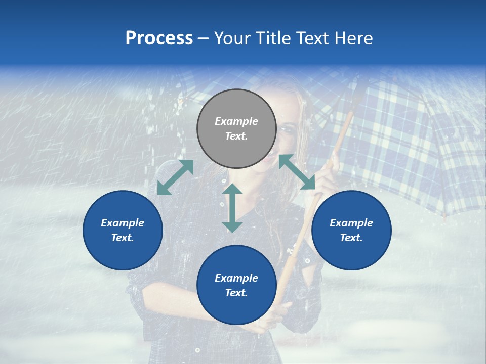 Joyful  Rain PowerPoint Template