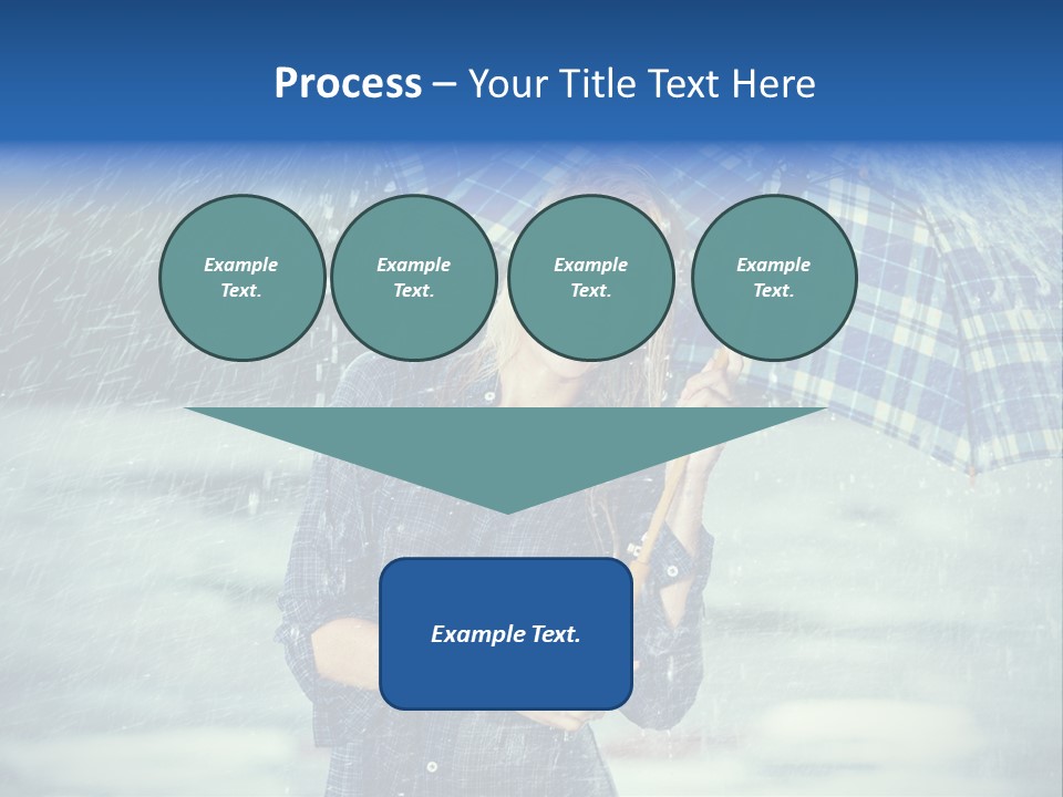 Joyful  Rain PowerPoint Template